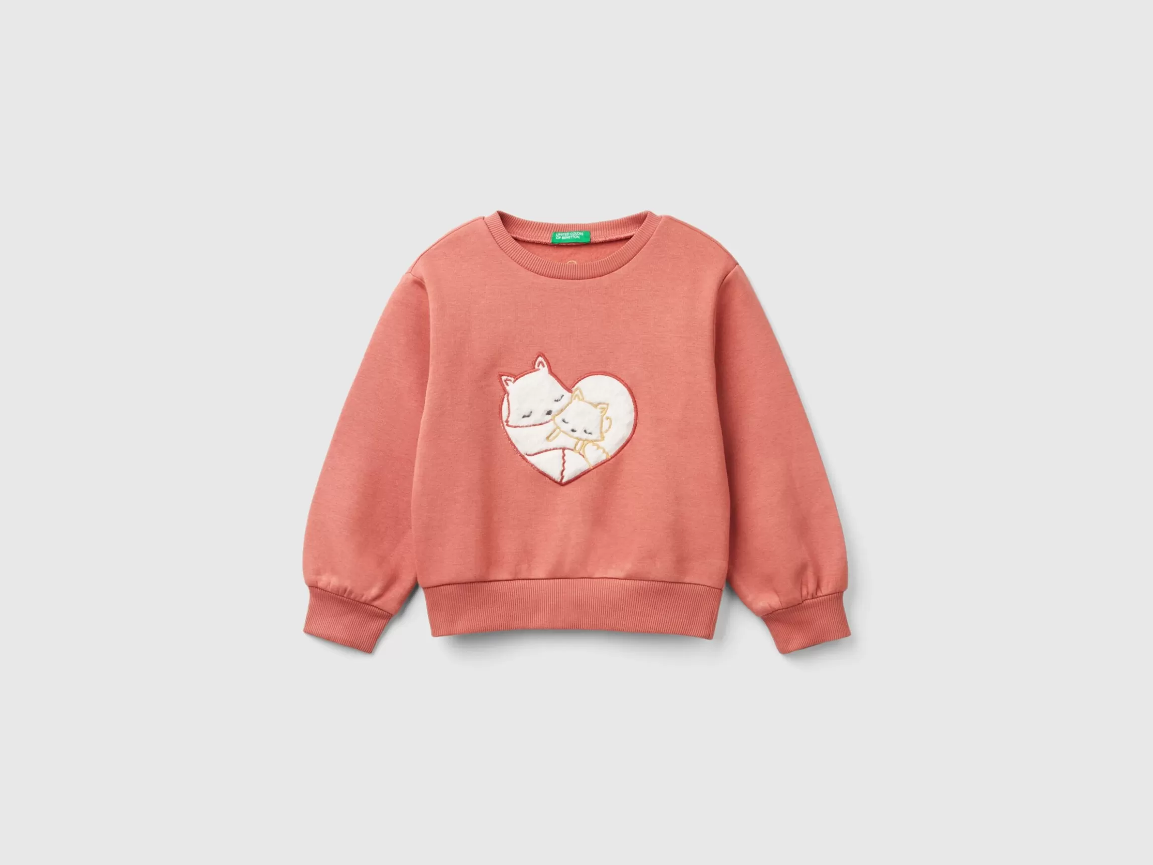 United Colors of Benetton Warm sweatshirt with patch