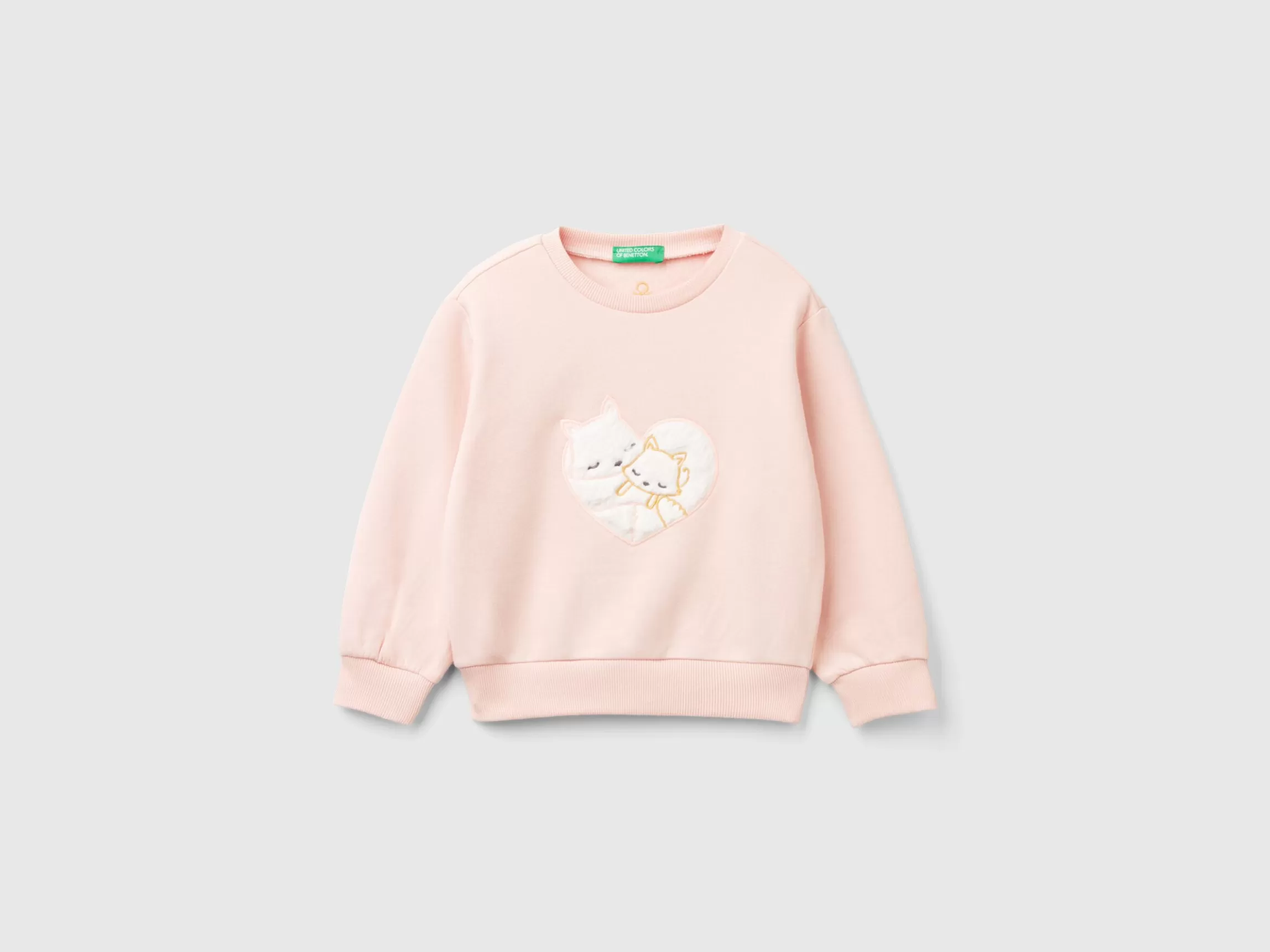 United Colors of Benetton Warm sweatshirt with patch