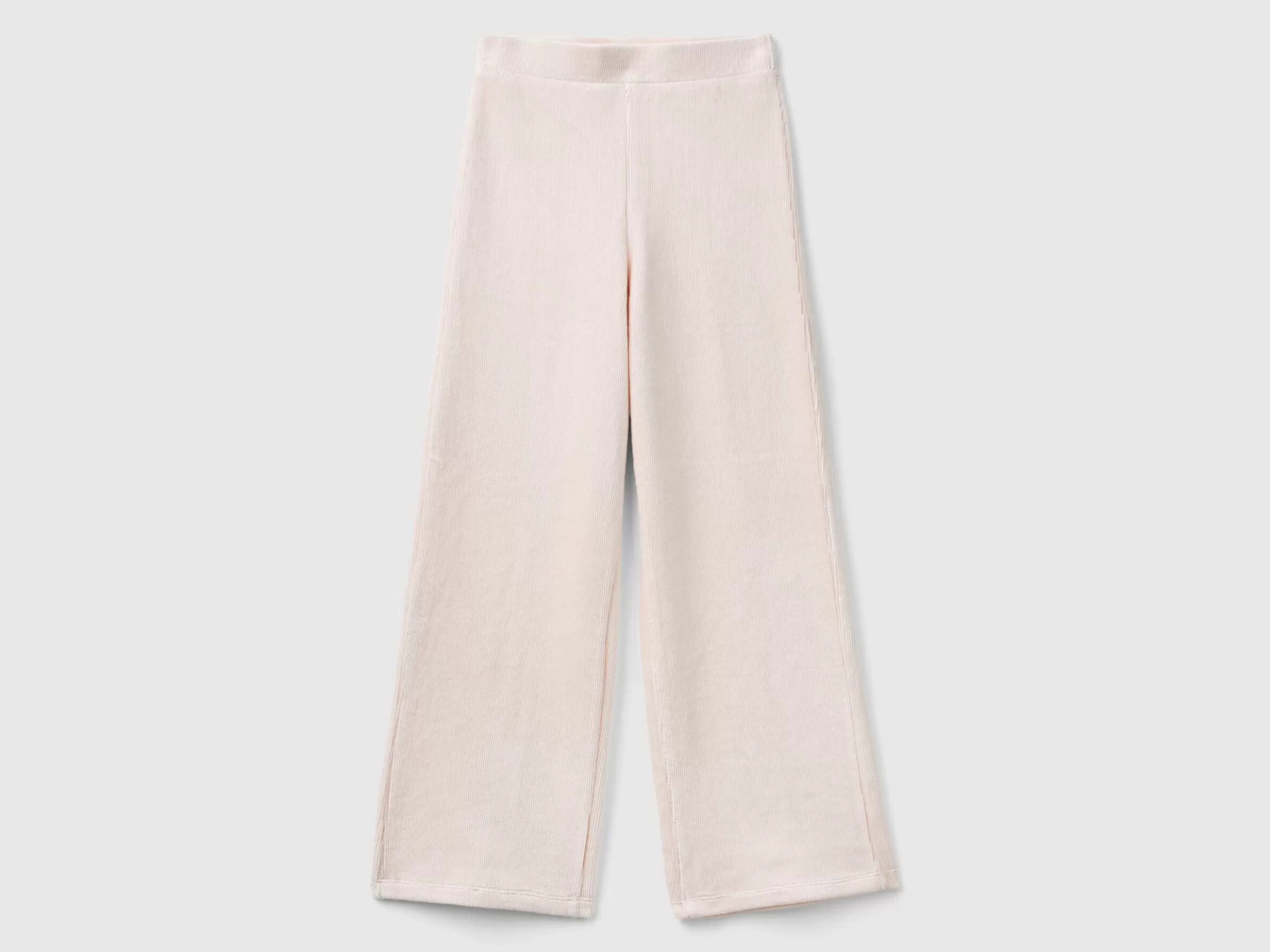 United Colors of Benetton Wide chenille trousers