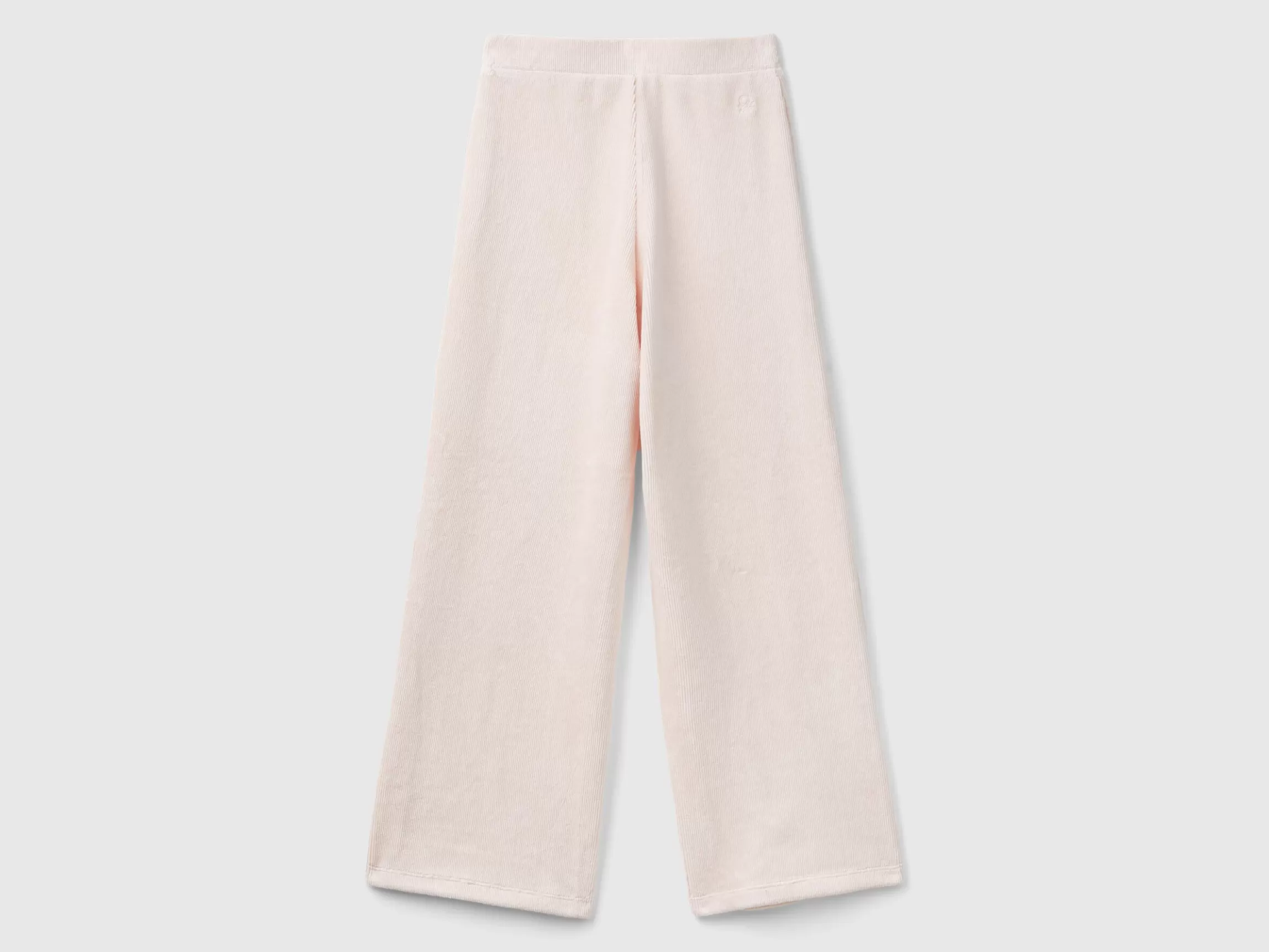 United Colors of Benetton Wide chenille trousers