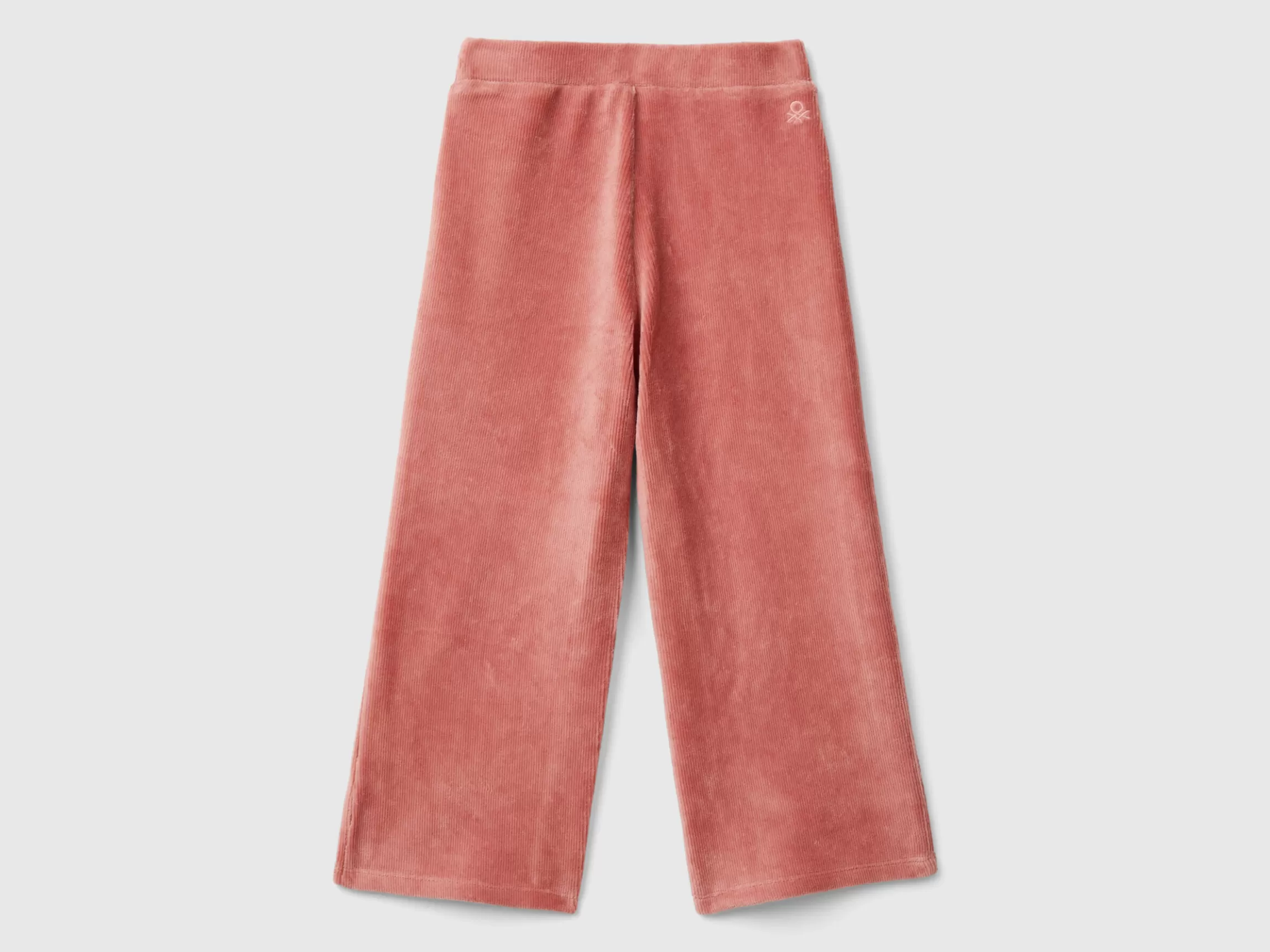 United Colors of Benetton Wide chenille trousers