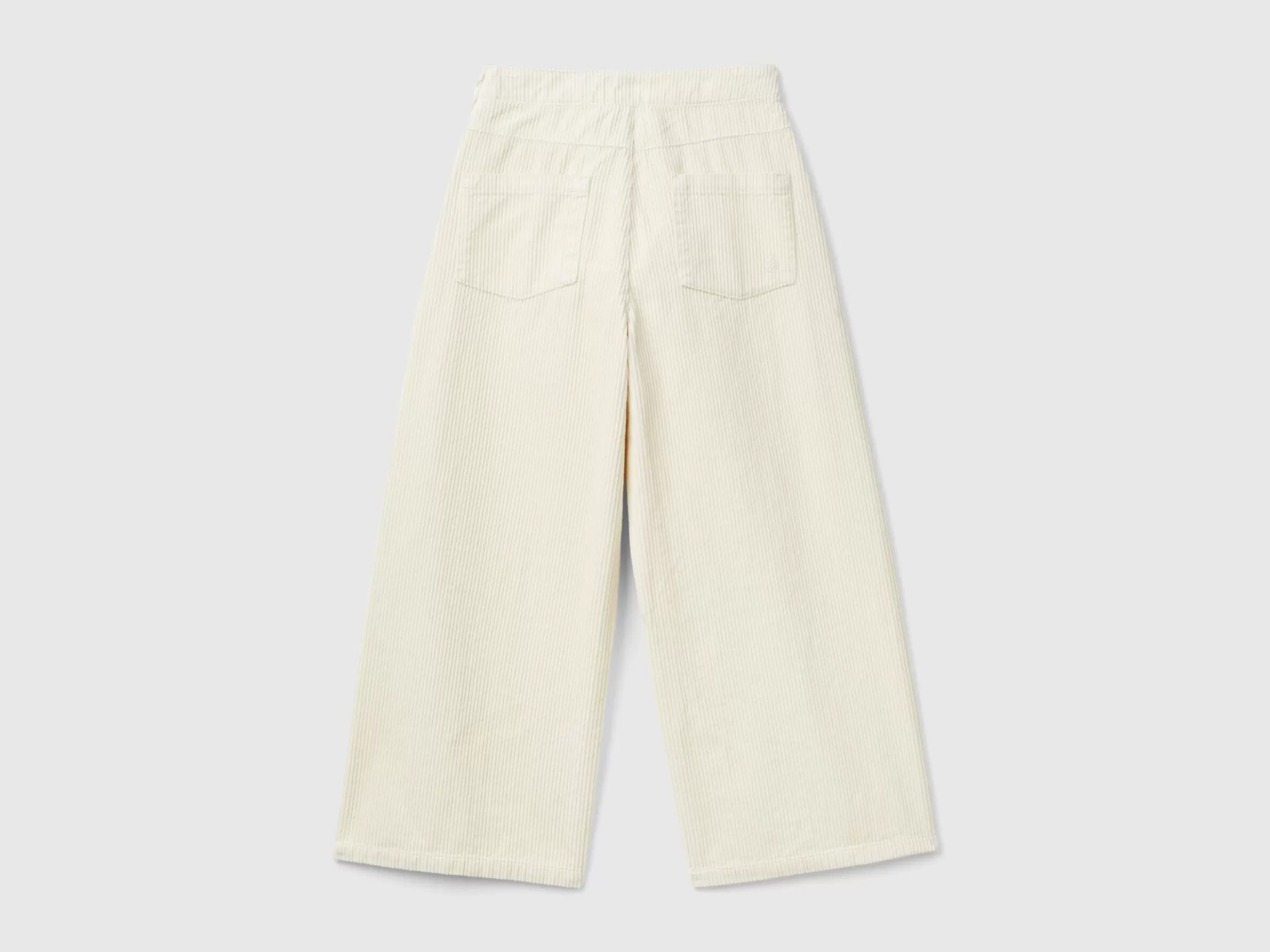 United Colors of Benetton Wide fit velvet trousers