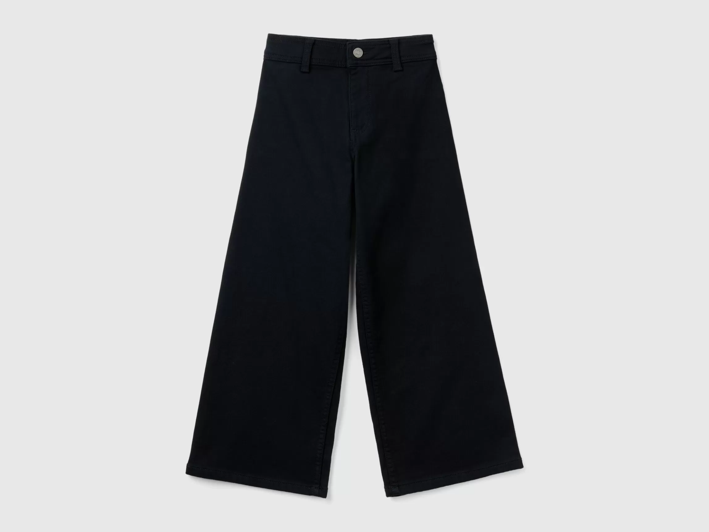 United Colors of Benetton Wide trousers in stretch cotton
