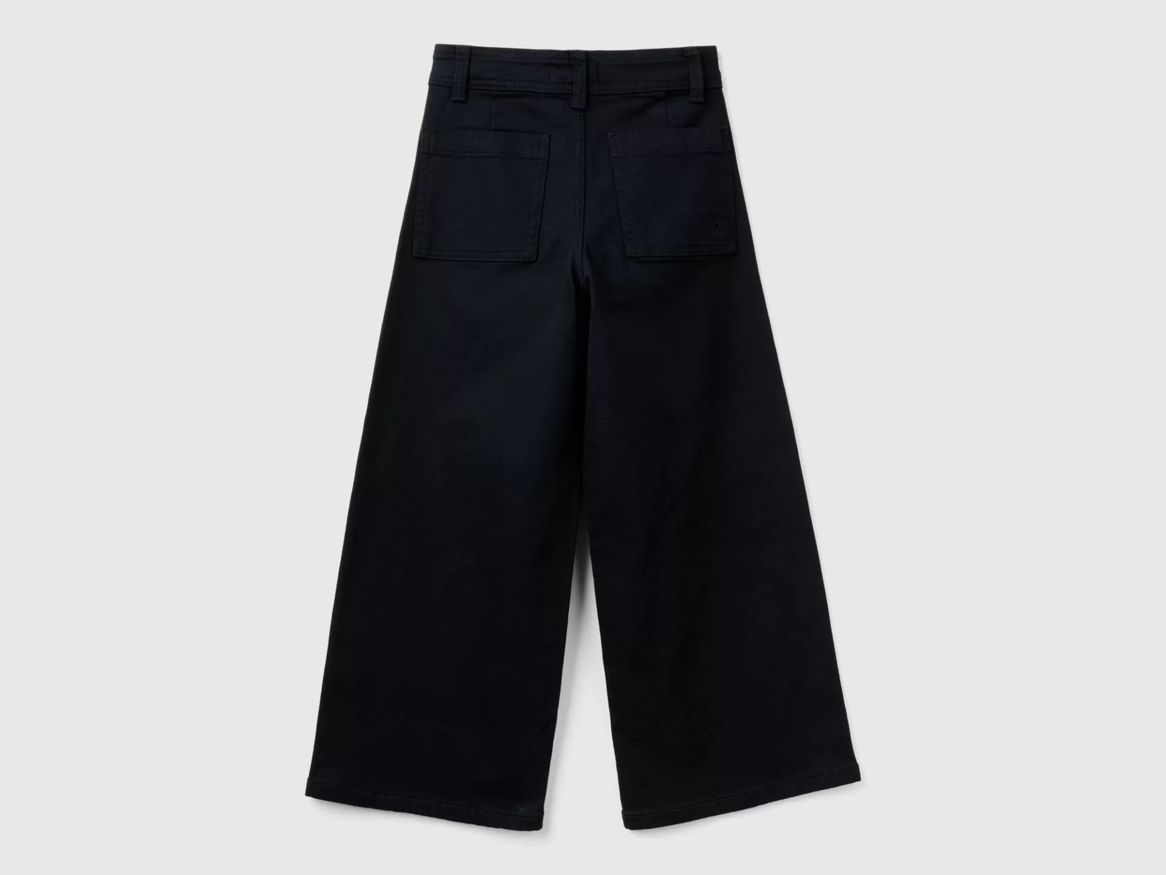 United Colors of Benetton Wide trousers in stretch cotton