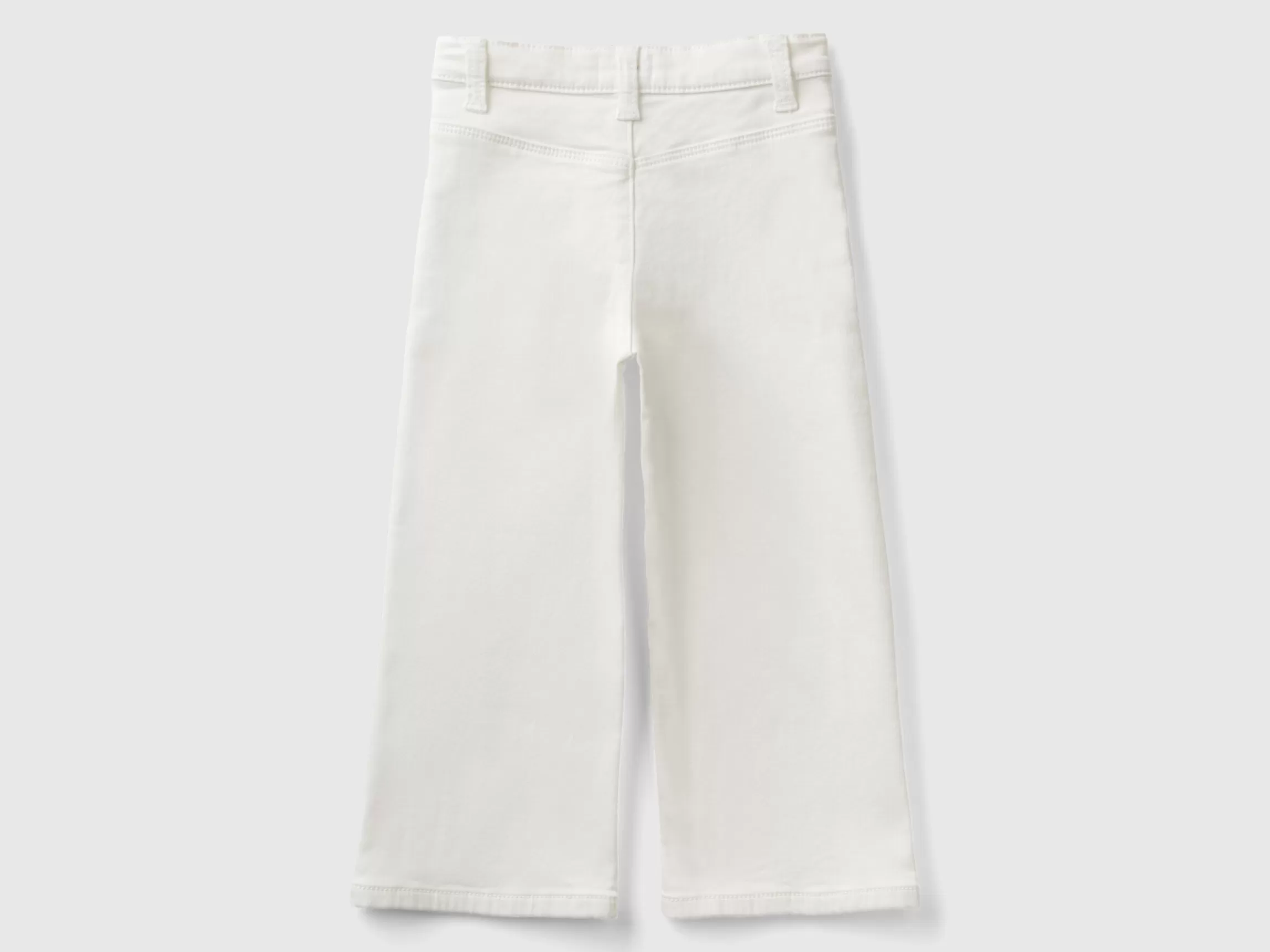 United Colors of Benetton Wide trousers in stretch cotton