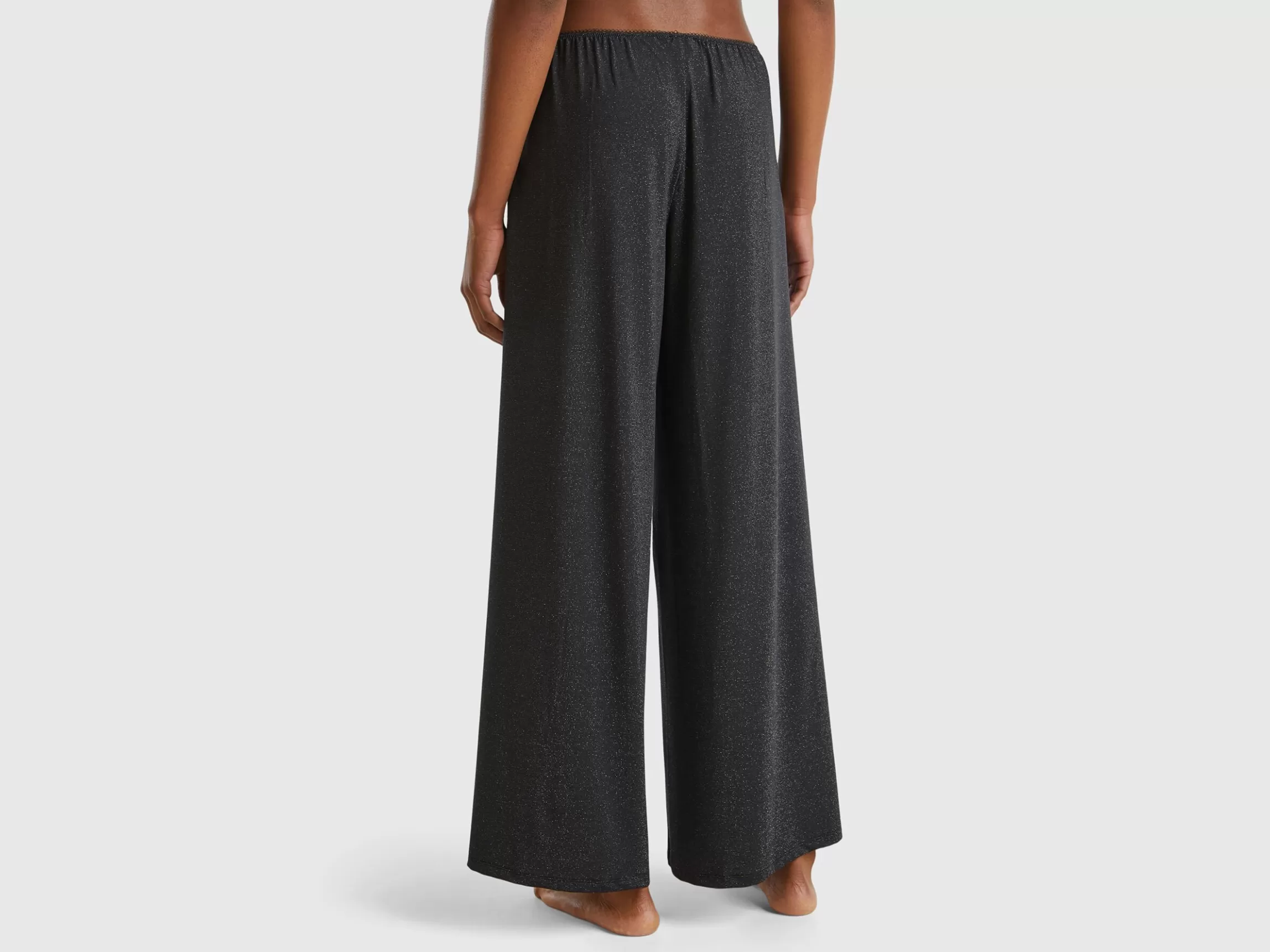 United Colors of Benetton Wide trousers with lurex