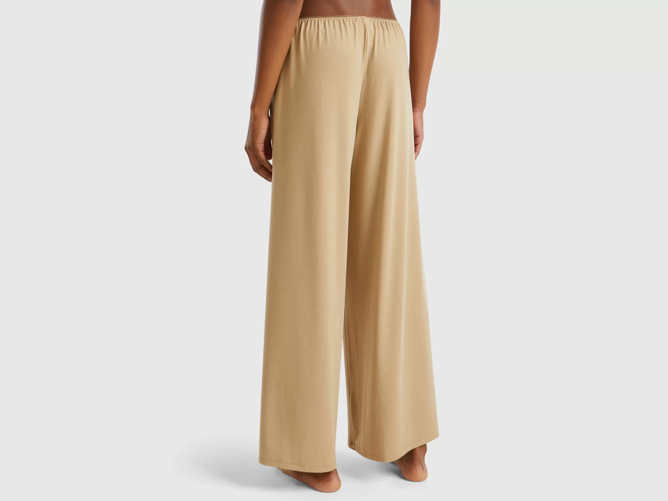 United Colors of Benetton Wide trousers with lurex