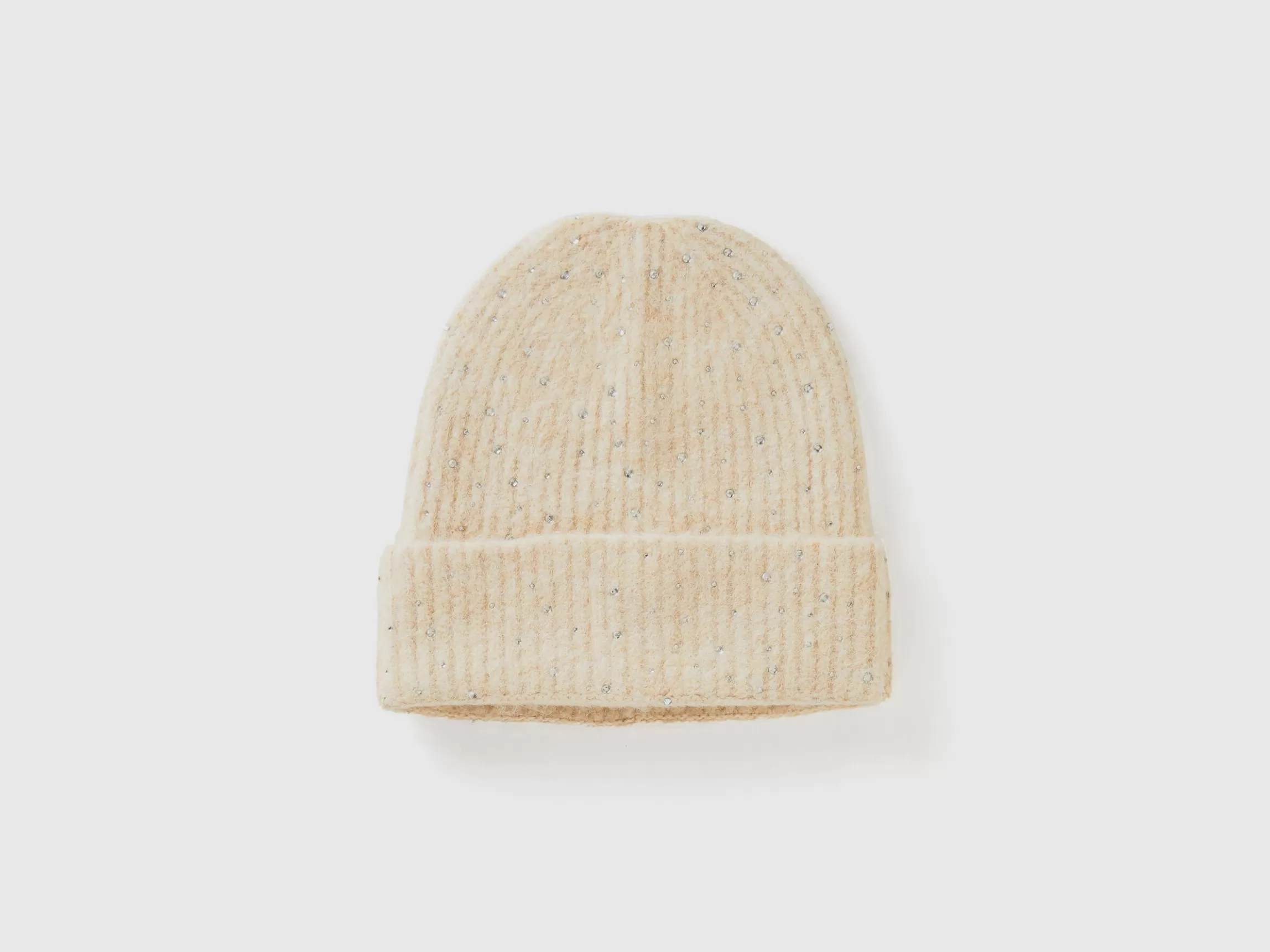 United Colors of Benetton Wool blend hat with rhinestones