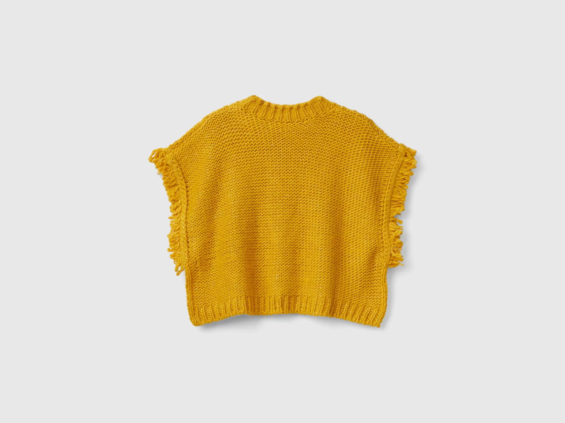 United Colors of Benetton Wool blend knit cape