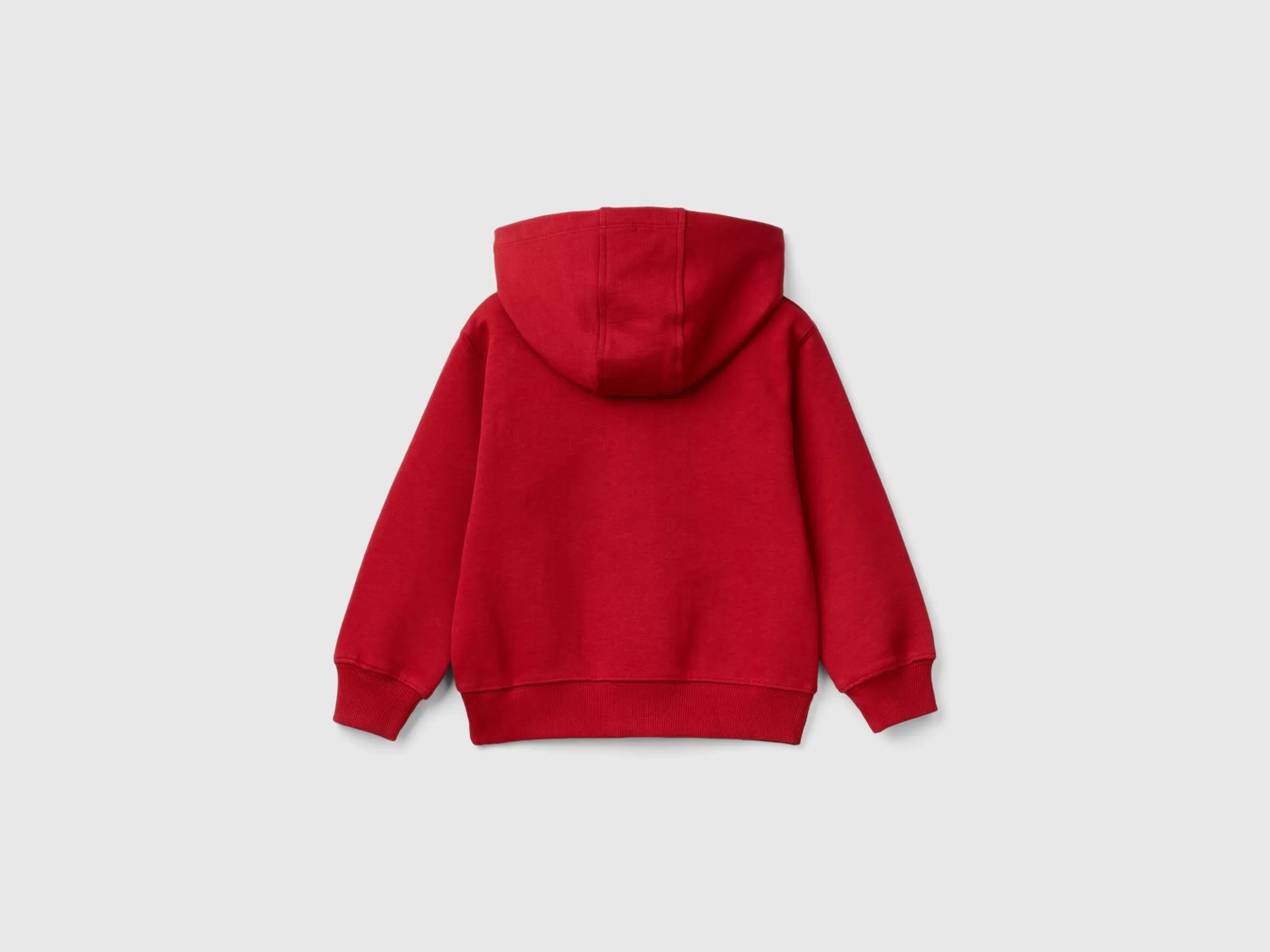 United Colors of Benetton Zip-up sweatshirt with print